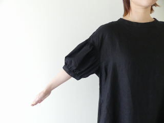 grin(グリン) リネン　ランタンショートスリーブワンピースの商品画像26