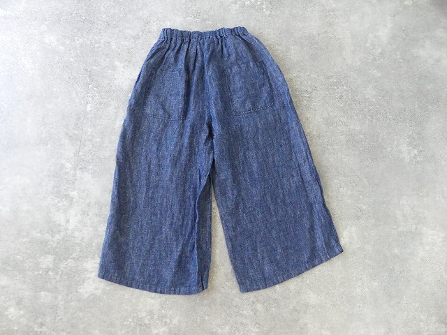 ichi(イチ) リネンデニムワイドパンツの商品画像10