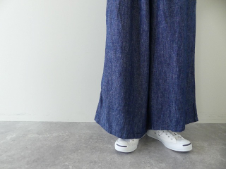 ichi(イチ) リネンデニムワイドパンツの商品画像22