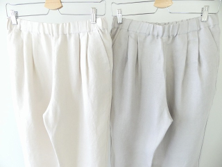 evam eva(エヴァムエヴァ) linen tuck pantsの商品画像21