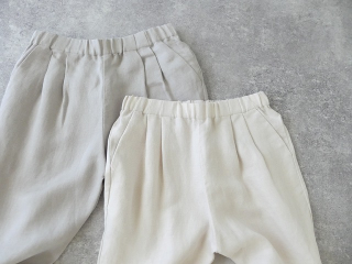 evam eva(エヴァムエヴァ) linen tuck pantsの商品画像23