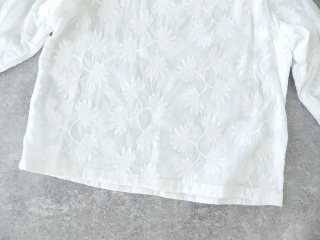 NOMBRE IMPAIR(ノンブルアンペール) フロンド刺繍ボートネックブラウスの商品画像34