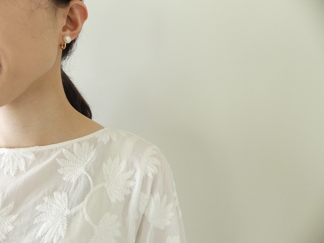 rapiecage(ラピエサージュ) 淡水パール1粒イヤリングの商品画像5