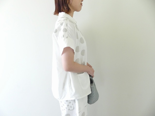 【公式】フジのお歳暮・冬ギフト 快晴堂(かいせいどう) Girl`s 水玉ダンガリーのインディゴと トップス