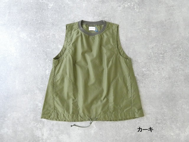 Blue Lake Market(ブルーレイクマーケット) ムラバックサテンドロストヘムベストの商品画像11