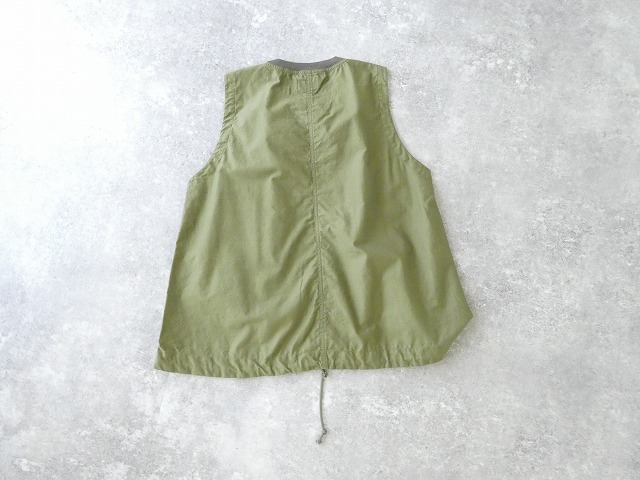 Blue Lake Market(ブルーレイクマーケット) ムラバックサテンドロストヘムベストの商品画像12