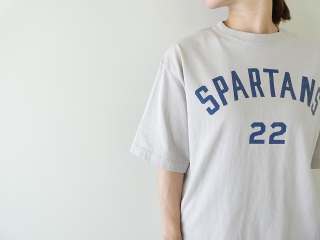 Blue Lake Market(ブルーレイクマーケット) アメリカンドライ天竺6分袖ボックスプリントTシャツ SPARTANTS 22の商品画像21