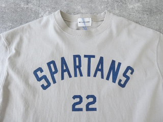 Blue Lake Market(ブルーレイクマーケット) アメリカンドライ天竺6分袖ボックスプリントTシャツ SPARTANTS 22の商品画像23