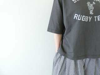 Blue Lake Market(ブルーレイクマーケット) アメリカンドライ天竺6分袖ボックスプリントTシャツ RUGBY TEAM　ラグビーチームの商品画像21