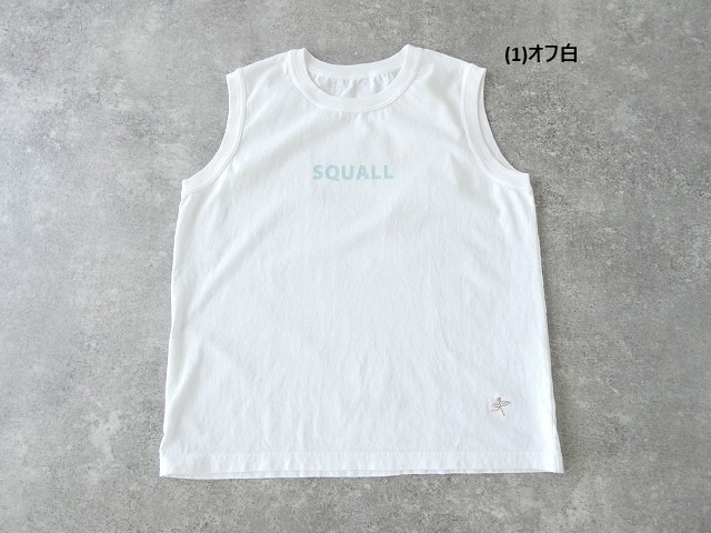 快晴堂(かいせいどう) 海上がりGIRL'S-Tシャツ SLEEVELESS B柄「スコール」の商品画像10