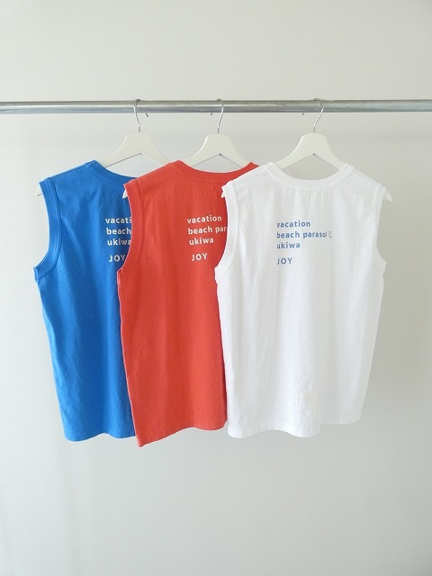 快晴堂(かいせいどう) 海上がりGIRL'S-Tシャツ SLEEVELESS C柄「プールサイド」の商品画像14