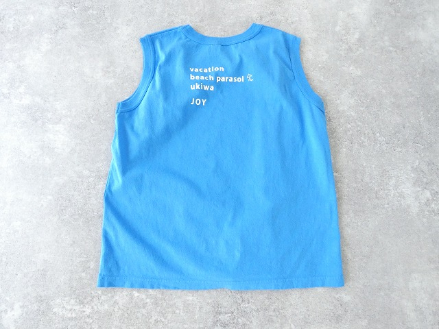 快晴堂(かいせいどう) 海上がりGIRL'S-Tシャツ SLEEVELESS C柄「プールサイド」の商品画像15