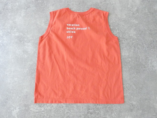 快晴堂(かいせいどう) 海上がりGIRL'S-Tシャツ SLEEVELESS C柄「プールサイド」の商品画像16