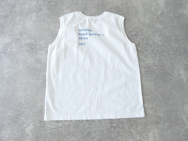 快晴堂(かいせいどう) 海上がりGIRL'S-Tシャツ SLEEVELESS C柄「プールサイド」の商品画像17