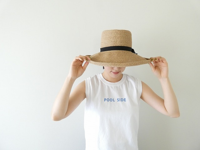 快晴堂(かいせいどう) 海上がりGIRL'S-Tシャツ SLEEVELESS C柄「プールサイド」の商品画像3