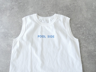 快晴堂(かいせいどう) 海上がりGIRL'S-Tシャツ SLEEVELESS C柄「プールサイド」の商品画像41