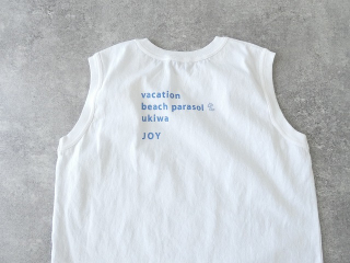快晴堂(かいせいどう) 海上がりGIRL'S-Tシャツ SLEEVELESS C柄「プールサイド」の商品画像46