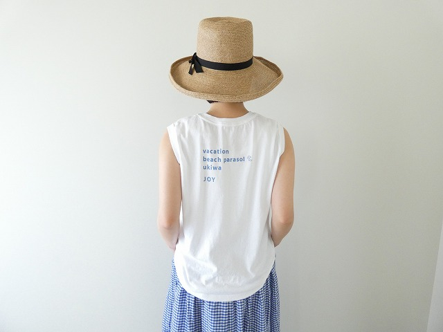 快晴堂(かいせいどう) 海上がりGIRL'S-Tシャツ SLEEVELESS C柄「プールサイド」の商品画像9