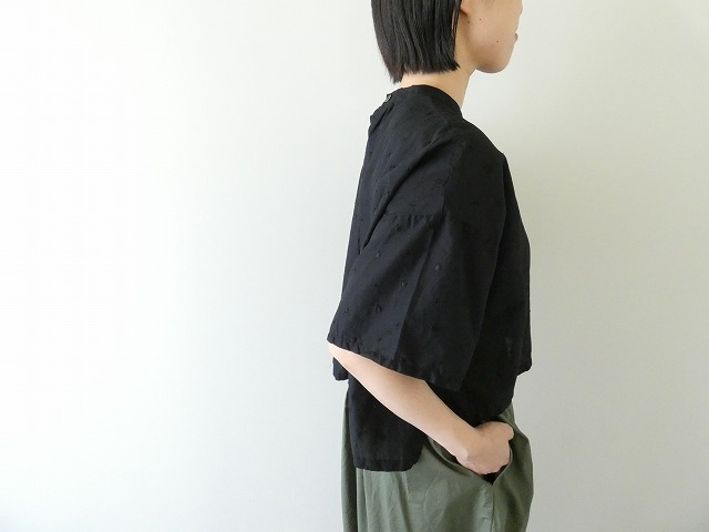 MidiUmi(ミディウミ) dots wide shirt POの商品画像4