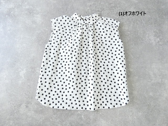 PK リップドット重ね衿フレンチブラウスの商品画像11