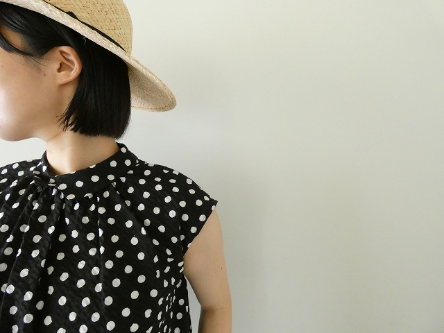 PK リップドット重ね衿フレンチブラウスの商品画像4