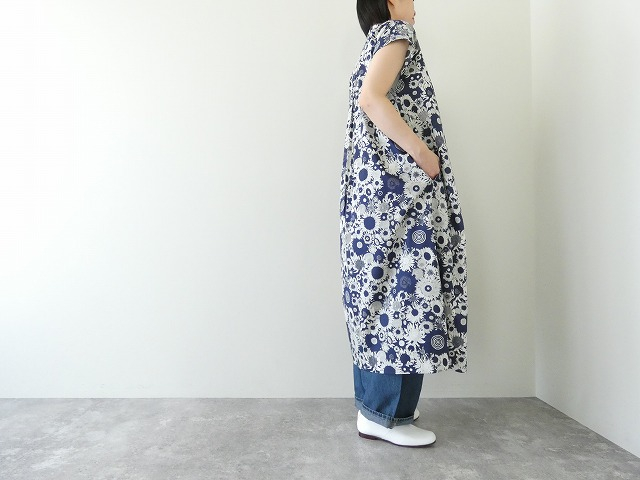 PK リバティSmall Susannaフレンチスタンドタックワンピースの商品画像11