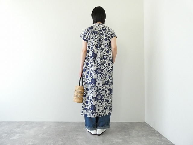 PK リバティSmall Susannaフレンチスタンドタックワンピースの商品画像12