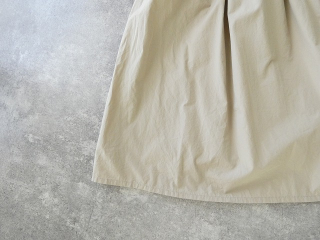 sabbatum(サバタム) ハイカウントクロスワッシャータックフレアスカートの商品画像32