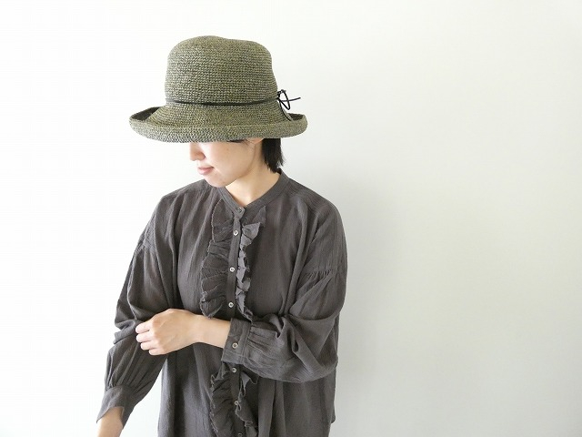 TANG(タング) コットンシフォンボイルフリルブラウスの商品画像1