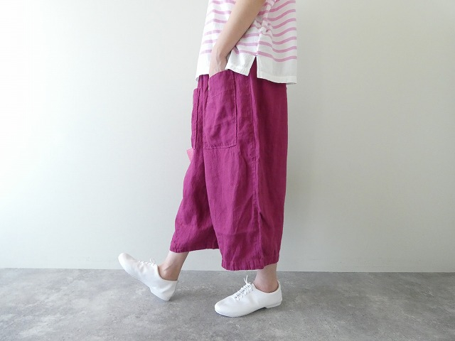 tumugu(ツムグ) ソリトリネン8分丈パンツの商品画像5