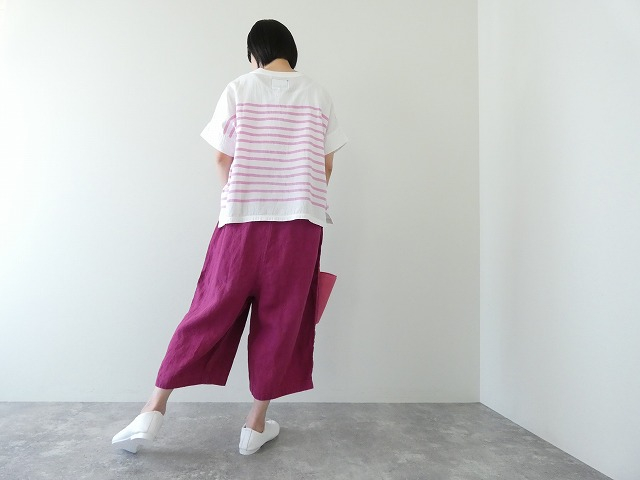 tumugu(ツムグ) ソリトリネン8分丈パンツの商品画像7