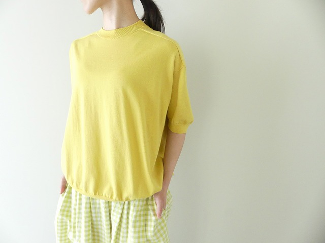 LinenYa(リネンヤ) クルーネック半袖ニットの商品画像2