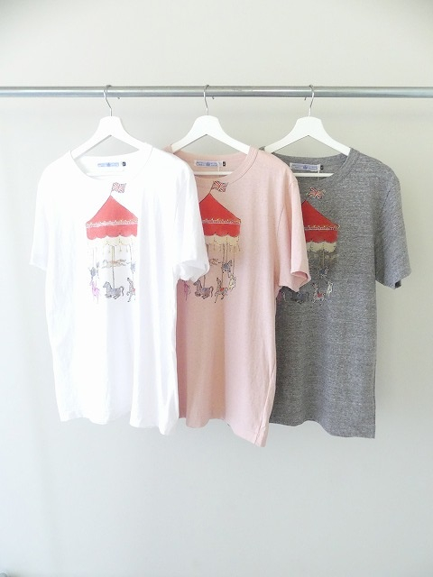 R&D.M(オールドマンズテーラー) MERRY-GO-ROUND T-SHIRT(OLD6879 