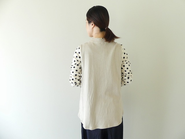 NATURAL LAUNDRY(ナチュラルランドリー) クォーターニット モック 