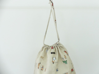 R&D.M(オールドマンズテーラー) BROWN BEARS DRAWSTRINGS BAG (L)の商品画像22