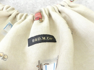 R&D.M(オールドマンズテーラー) BROWN BEARS DRAWSTRINGS BAG (L)の商品画像24