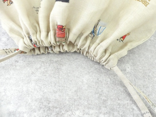R&D.M(オールドマンズテーラー) BROWN BEARS DRAWSTRINGS BAG (L)の商品画像25