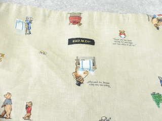 R&D.M(オールドマンズテーラー) BROWN BEARS DRAWSTRINGS BAG (L)の商品画像30