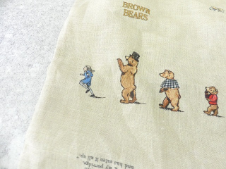 R&D.M(オールドマンズテーラー) BROWN BEARS DRAWSTRINGS BAG (L)の商品画像32