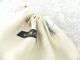 R&D.M(オールドマンズテーラー) BROWN BEARS DRAWSTRINGS BAG (S)の商品画像24