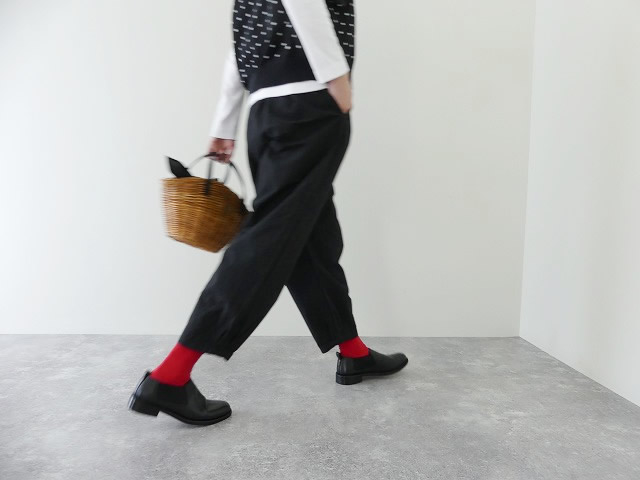 PUMA(プーマ) コットンリネンダンプ裾タックバギーパンツの商品画像7