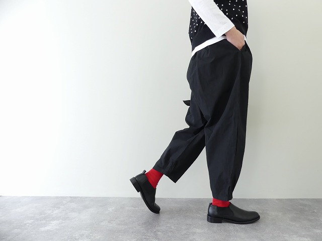 PUMA(プーマ) コットンリネンダンプ裾タックバギーパンツの商品画像8