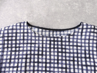 NARU 60ローンリップルチェックファッスンシャツの商品画像25