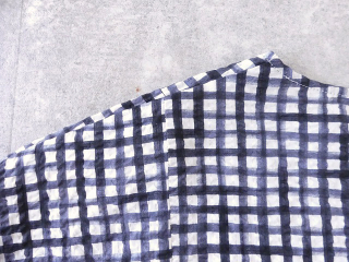 NARU 60ローンリップルチェックファッスンシャツの商品画像34