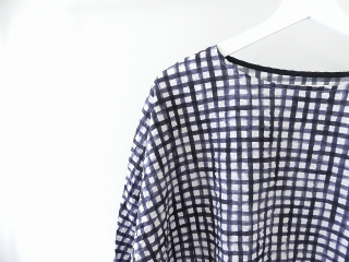 NARU 60ローンリップルチェックファッスンシャツの商品画像35