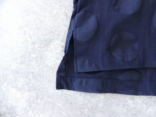 NARU 綿麻シーチング塩縮ドットワイドTの商品画像27