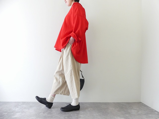 Aletta vita ブラウス シャツ 袖デザイン タック ドレープ