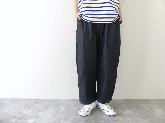NARU 8ozムラデニムエッグパンツの商品画像1