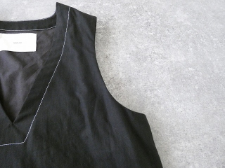 MidiUmi(ミディウミ) コットンリネンVネックベストの商品画像37