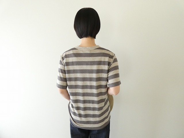 maomade(マオメイド) ベルギーリネンしましまTEEの商品画像10